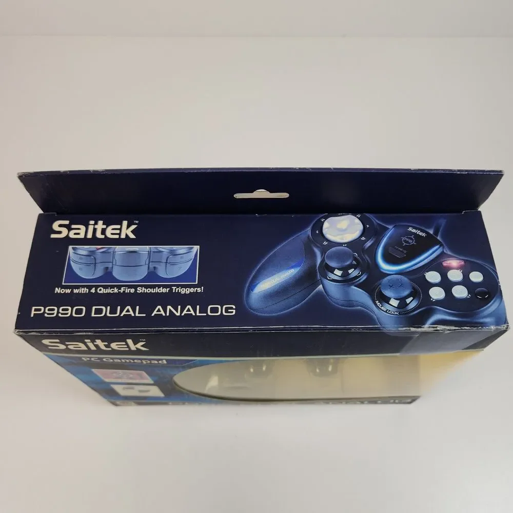Saitek P990‎ Dual Analog PC Gamepad Installation CD